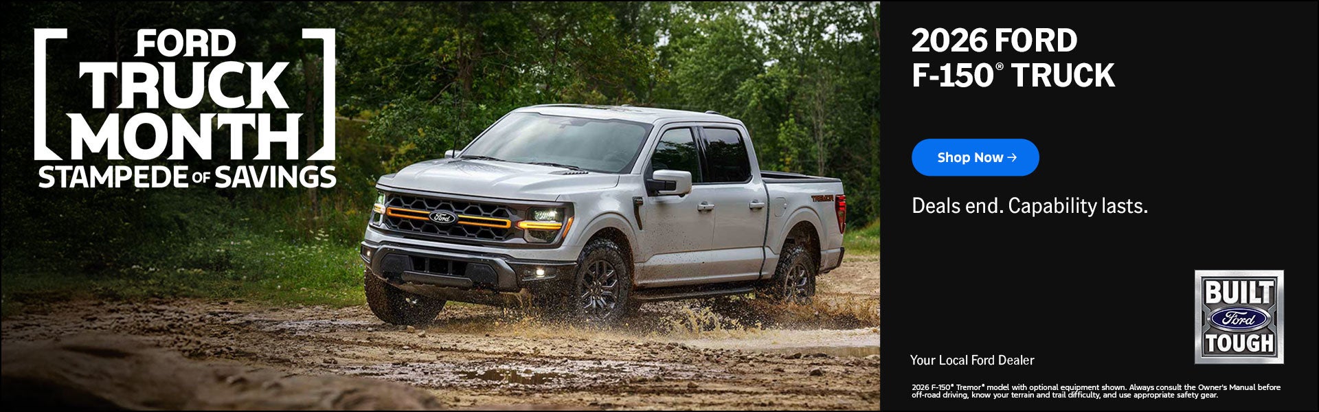 Ford Truck Month Stampede of Savings